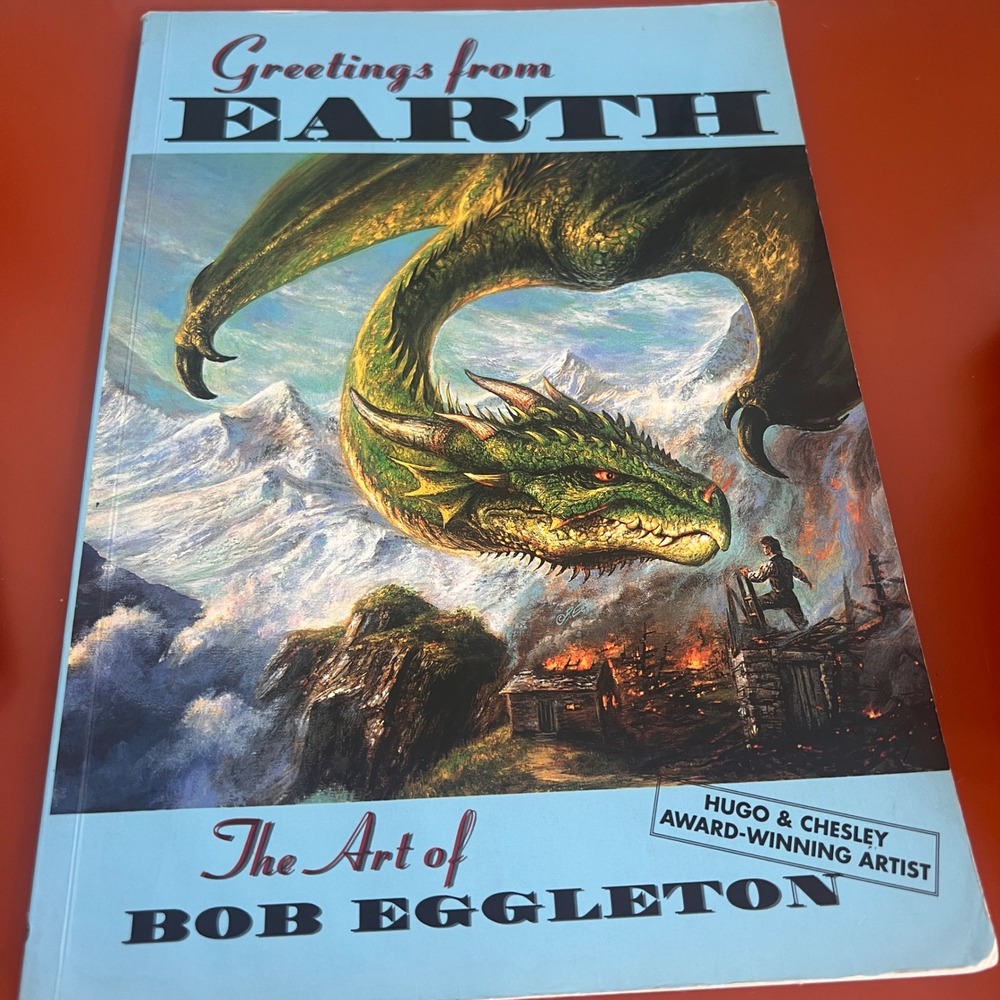 Greetings from Earth The Art of Bob Eggleton Fantasy‎ Sci-Fi Art Book 2000